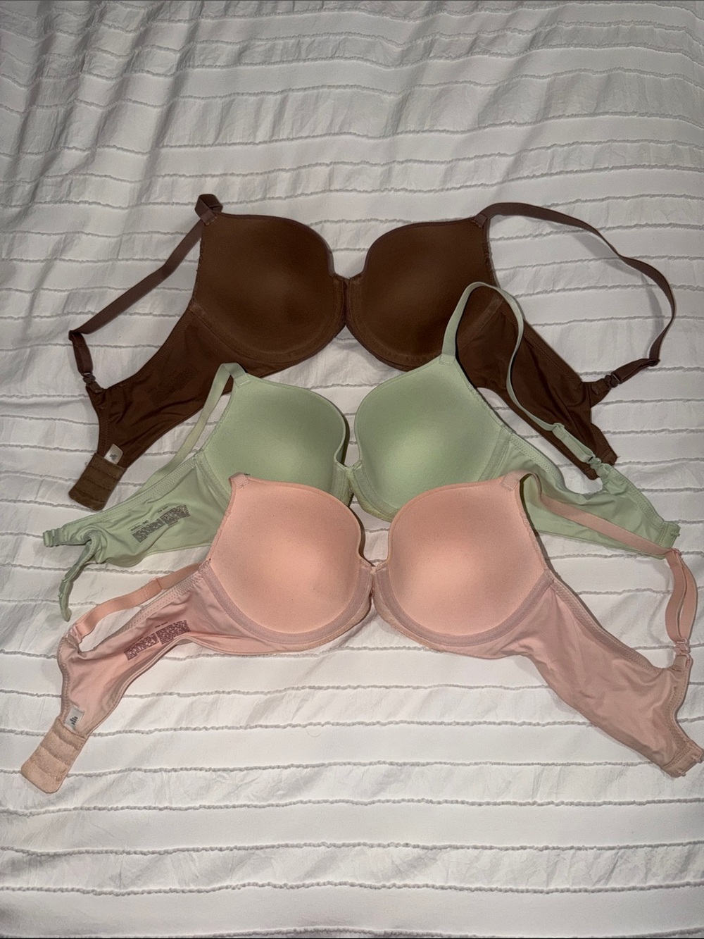 EUC Qty 3 Sz 34C Auden “The Icon” Bra - Picture 6 of 9